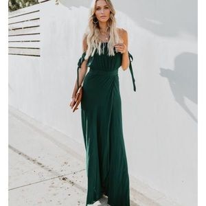 Vici collection strapless dress